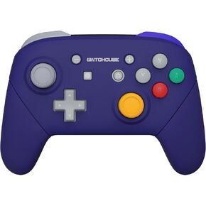 eXtremeRate Classic SwitchCube Style Faceplate Backplate Handles for Nintendo Switch Pro Controller, Soft Touch Replacement Grip Housing Shell Cover with Full Set Buttons for Nintendo Switch Pro in Kuwait