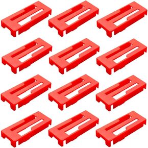 50Pack Servo Extension Cable Clip Lock Cable Safety Connector Lead Wire Cable Holder Buckle for RC Model Plane Boat Car