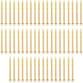 150 قطعة من أظافر الأجهزة الذهبية، أظافر مطلية بالنحاس مقاس 2.16 بوصة، أظافر جدارية للتعليق، أظافر خشبية، أظافر التسقيف، أظافر طويلة، أظافر جدارية in Kuwait