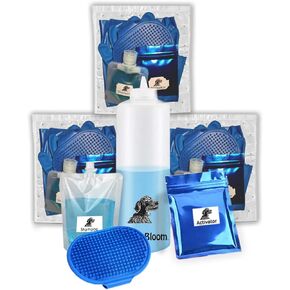 Benny's Best Skunk and Odor Removal Eliminator Shampoo Deodorizer Kit for Dogs, Cats, Pets - 3 Kits - Perfect for New pet Owner Gift