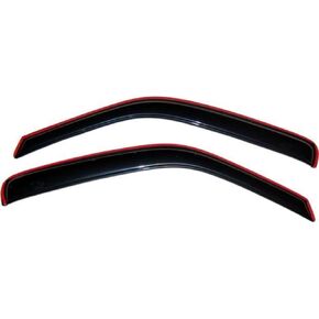 Auto Ventshade [AVS] In-Channel Ventvisor / Rain Guards | Fits 1992 - 2006 Ford Econoline Vans- Smoke, 2 pcs. | 192077
