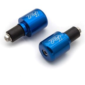 PROCNC Motorcycle Handlebar Handle Bar Ends Plug Slider Fit for Yamaha YZF R1 1998 1999 2000 2001 2002 2003 2004 2005 2006 2007 2008 2009 2010 2011 2012 2013 2014 2015 2016 (Blue)