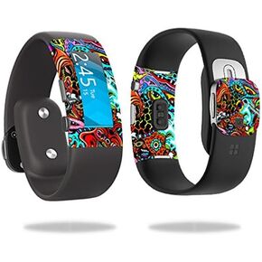MightySkins Skin Compatible with Microsoft Band 2 Cover Skins Sticker Watch Acid Trippy