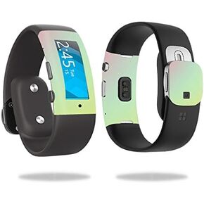 MightySkins Skin Compatible with Microsoft Band 2 Cover Skins Sticker Watch Berry Blurry