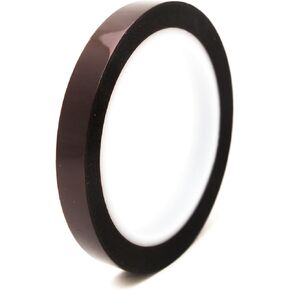 Bertech - شريط بوليميد PPT2-1، سمك 2 مل، عرض 1 بوصة × طول 36 ياردة، طبقة بوليميد مع لاصق سيليكون، قلب 3 بوصة، متوافق مع RoHS وREACH in Kuwait