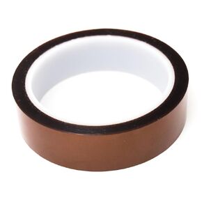 Bertech High-Temperature Polyimide Masking Tape, 1 Mil Thick x 1 1/4 Inch x 36 Yards