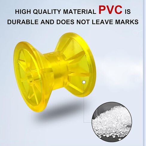 COLOFULWAY 3 "قارب مقطورة الأسطوانة البلاستيكية القوس الأسطوانة مع تكلم يناسب 1/2" رمح ، 3 بوصة الترباس الأسطوانة تناسب 3 بوصة واسعة قوس in Kuwait