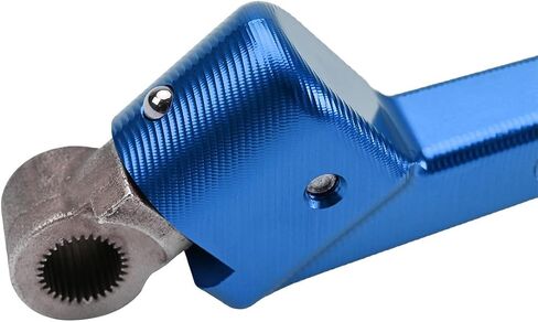 Canitu Blue Forged Aluminum Kick Start Starter Kickstarter Lever Pedal Arm Motorcycle Rod Crank Replacement Part for Yamaha YZ125 1986-2023 for Dirt Bike Off Road Motorcycle in Saudi Arabia