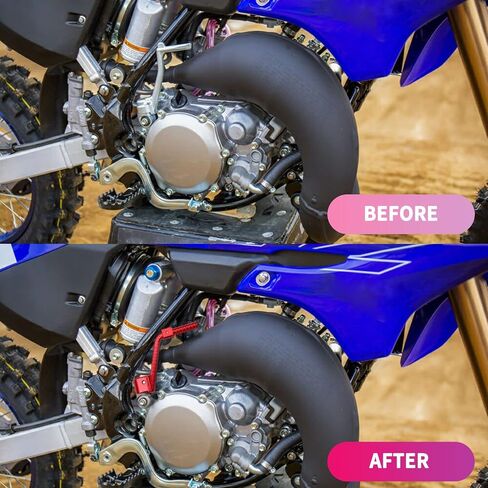 Canitu Blue Forged Aluminum Kick Start Starter Kickstarter Lever Pedal Arm Motorcycle Rod Crank Replacement Part for Yamaha YZ125 1986-2023 for Dirt Bike Off Road Motorcycle in Saudi Arabia