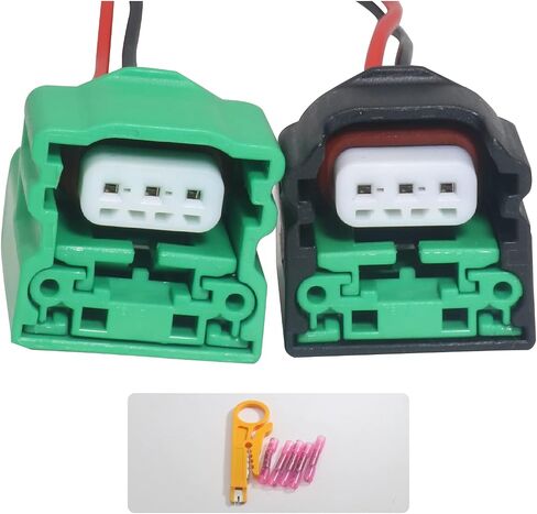 2PCS Connector Harness Plug Replacement Compatible with Nissan Infiniti Camshaft Position Crankshaft Sensor 1 Year Warranty, Vanshly in Saudi Arabia