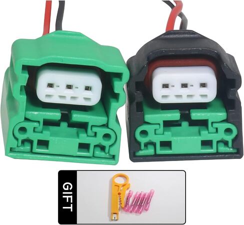 2PCS Connector Harness Plug Replacement Compatible with Nissan Infiniti Camshaft Position Crankshaft Sensor 1 Year Warranty, Vanshly in Saudi Arabia
