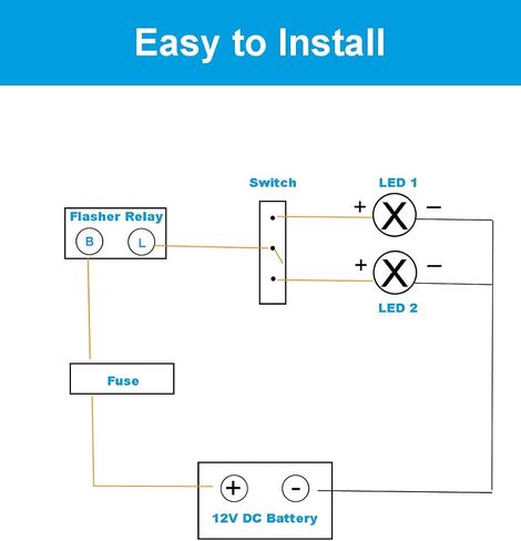 6 قطع مرحل فلاش 12 فولت لمرحل إشارة الانعطاف LED 2 دبوس وامض للدراجات النارية، فلاشات بديلة للسيارات الإلكترونية مقاومة للماء للسيارة، مرحلات فلاش LED قابلة للتعديل (أسود) in Kuwait