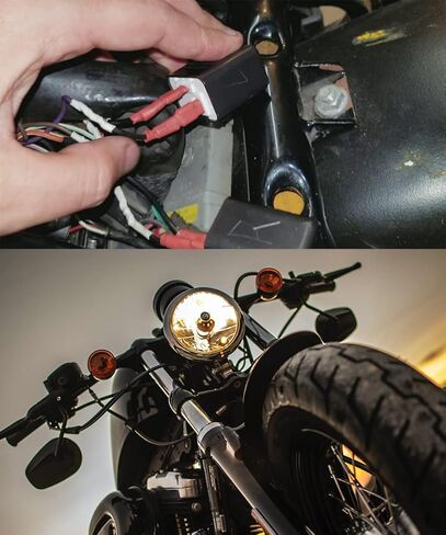 6 قطع مرحل فلاش 12 فولت لمرحل إشارة الانعطاف LED 2 دبوس وامض للدراجات النارية، فلاشات بديلة للسيارات الإلكترونية مقاومة للماء للسيارة، مرحلات فلاش LED قابلة للتعديل (أسود) in Kuwait