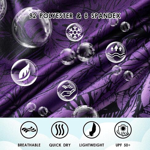 شورت سباحة للأولاد من FT FENTENG مع بطانة مضغوطة للأولاد، شورت سباحة قابل للتمدد سريع الجفاف 2 في 1 للشاطئ 5-16 سنة in Kuwait