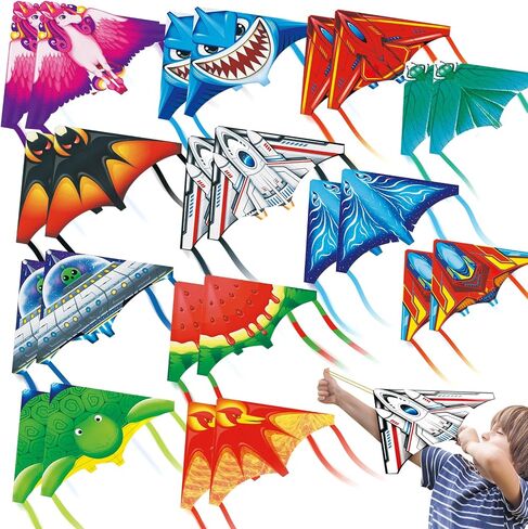 Mini Kites for Kids,Finger Launcher Kites Easy to Fly,Party Favors for Kids 4-8-12 Outdoor Toys Beach Games,Treasure Box Toys for Classroom Prizes Mini Kite Bulk in Kuwait