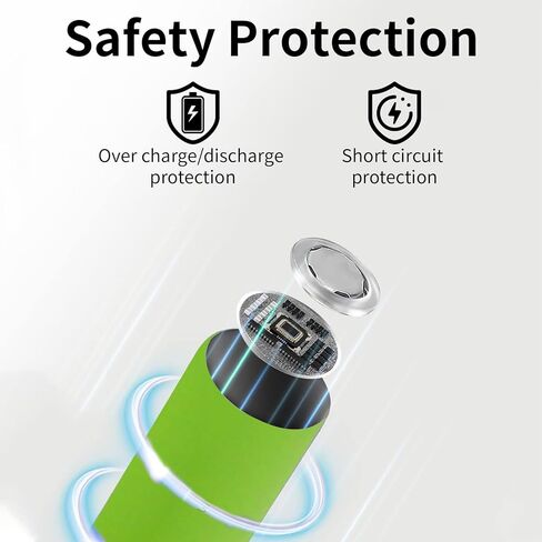 بطارية GAN XIN قابلة لإعادة الشحن مع حافظة، زر علوي (3 عبوات) تستخدم البطاريات للوحة النتائج الرقمية الإلكترونية in Kuwait