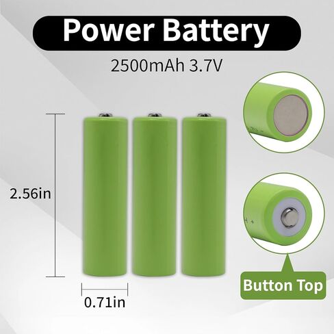 بطارية GAN XIN قابلة لإعادة الشحن مع حافظة، زر علوي (3 عبوات) تستخدم البطاريات للوحة النتائج الرقمية الإلكترونية in Kuwait