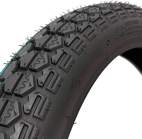 MMG Tire Set: Front 2.50-16 and Rear 2.75-16 Dual Sport Tread for Motorcycles Scooters - Rim 16 Inches in Saudi Arabia