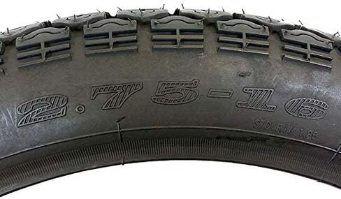 MMG Tire Set: Front 2.50-16 and Rear 2.75-16 Dual Sport Tread for Motorcycles Scooters - Rim 16 Inches in Saudi Arabia