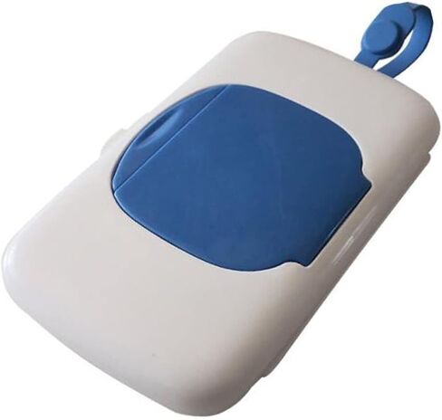 LSTCPGLAI علبة مناديل مبللة للسفر، علبة مناديل مبللة محمولة، علبة مناديل مبللة للأطفال، حامل مناديل بلاستيكية للاستخدام في الهواء الطلق، لون عشوائي in Kuwait