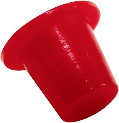 سلسلة Caplugs T-5 T - غطاء وقابس بلاستيكي مدبب، 1000 حزمة، أحمر LD-PE، غطاء OD 0.409 بوصة × معرف القابس 0.547 بوصة، إغلاقات واقية، موانع تسرب الغبار والرطوبة، مواصفات MIL، تركيبات SAE، هيدروليكية، إزالة EZ in Kuwait
