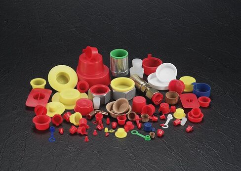 سلسلة Caplugs T-5 T - غطاء وقابس بلاستيكي مدبب، 1000 حزمة، أحمر LD-PE، غطاء OD 0.409 بوصة × معرف القابس 0.547 بوصة، إغلاقات واقية، موانع تسرب الغبار والرطوبة، مواصفات MIL، تركيبات SAE، هيدروليكية، إزالة EZ in Kuwait