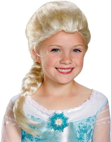 Disguise Girls Frozen Elsa Wig in Saudi Arabia