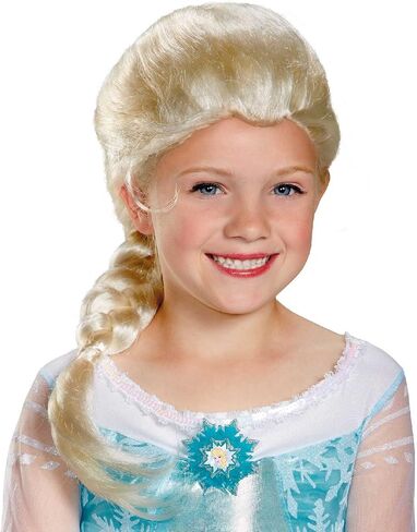 Disguise Girls Frozen Elsa Wig in Saudi Arabia