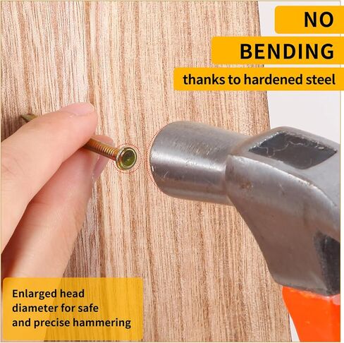 150 قطعة من أظافر الأجهزة الذهبية، أظافر مطلية بالنحاس مقاس 2.16 بوصة، أظافر جدارية للتعليق، أظافر خشبية، أظافر التسقيف، أظافر طويلة، أظافر جدارية in Kuwait