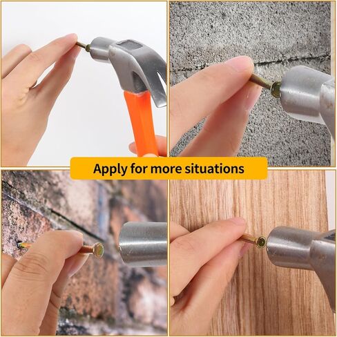 150 قطعة من أظافر الأجهزة الذهبية، أظافر مطلية بالنحاس مقاس 2.16 بوصة، أظافر جدارية للتعليق، أظافر خشبية، أظافر التسقيف، أظافر طويلة، أظافر جدارية in Kuwait