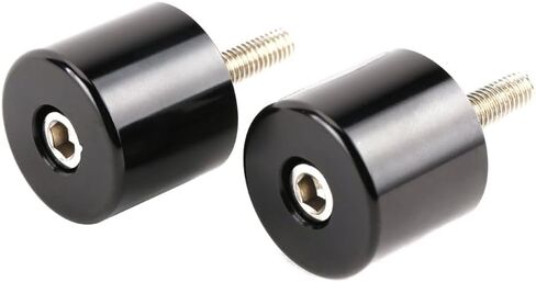 دراجة نارية بار ينتهي CNC مكبات المتزلجون قبضة اليد المقود نهاية قبعات ل YZF-R1 1998-2012 SPB019 in Kuwait