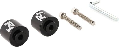 دراجة نارية بار ينتهي CNC مكبات المتزلجون قبضة اليد المقود نهاية قبعات ل YZF-R1 1998-2012 SPB019 in Kuwait