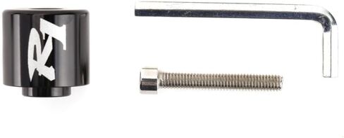 دراجة نارية بار ينتهي CNC مكبات المتزلجون قبضة اليد المقود نهاية قبعات ل YZF-R1 1998-2012 SPB019 in Kuwait