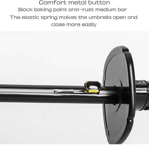 wwcai Samurai Umbrella Novel Umbrella Semi-Automatic Samurai Windproof Rainproof Outdoor Umbrella.Sunshade Black Umbrella,Creative Gift in Saudi Arabia
