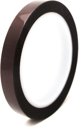 Bertech - شريط بوليميد PPT2-1، سمك 2 مل، عرض 1 بوصة × طول 36 ياردة، طبقة بوليميد مع لاصق سيليكون، قلب 3 بوصة، متوافق مع RoHS وREACH in Kuwait