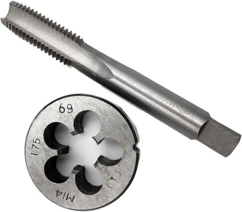 IBVIBV HSS M14 x 1.75mm Tap and M14 x 1.75mm Die Set Metric Thread Right Hand in Saudi Arabia