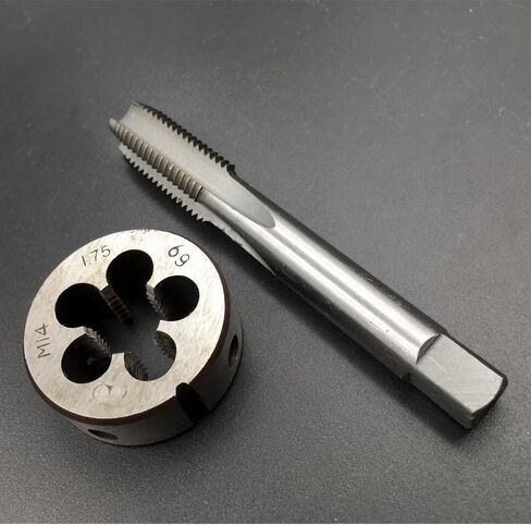 IBVIBV HSS M14 x 1.75mm Tap and M14 x 1.75mm Die Set Metric Thread Right Hand in Saudi Arabia