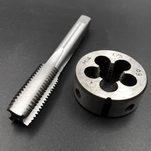 IBVIBV HSS M14 x 1.75mm Tap and M14 x 1.75mm Die Set Metric Thread Right Hand in Saudi Arabia
