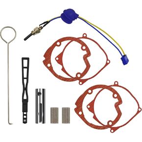 Glow Plug Repair Kit, with Ceramic Glow Plug Replacement Kit for 12V/24V/110V Diesel Heater 2KW/5KW/8KW, 10PCS Repair Kits of Diesel Heater Accessories for Car Truck Boat in Saudi Arabia