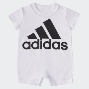 adidas Baby Boy's Shortie Cotton Romper (Infant) in Saudi Arabia