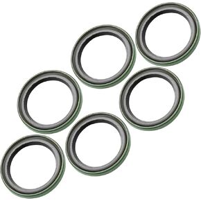 Caltric M127198 Spindle Seal Compatible with John Deere 1550 W61R Z445 Z910 X940 X750 6x in Kuwait