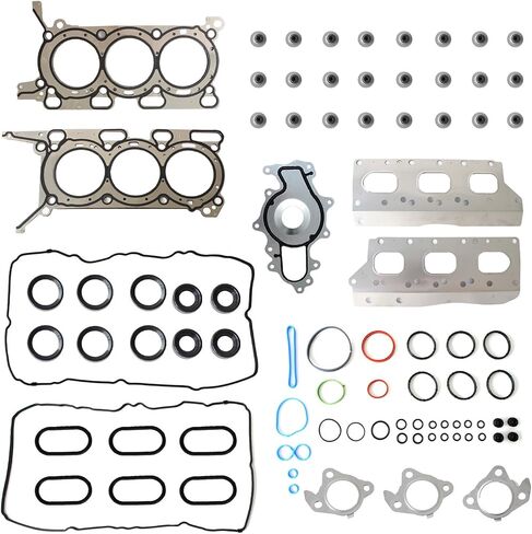مجموعة حشية رأس الأسطوانة من AUCERAMIC VS50993R متوافقة مع 2017-2020 Ford F-150 2018-2022 Ford Expedition لـ 2018-2023 Lincoln Navigator 3.5L V6 in Kuwait