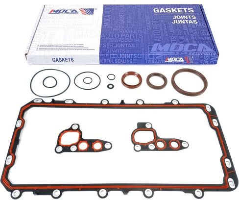MOCA CS9790-4 Lower Gasket Set Fit for Ford 2005-2014 E-150 250 4.6L, for Lincoln 1991-2011 Town Car 4.6L, for Mercury 1992-2011 Grand Marquis 4.6L, for Mobility Ventures 2014-2015 MV-1 4.6L in Saudi Arabia