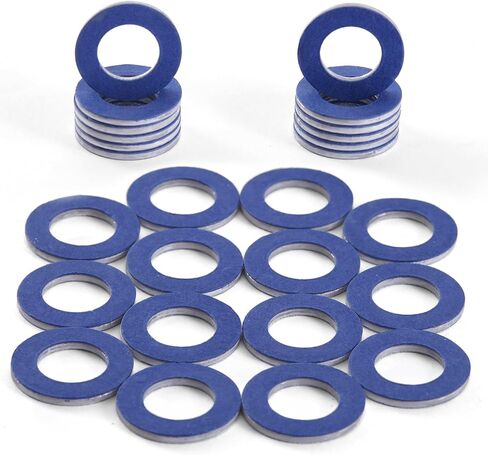 90430-12031 (26PCS) Oil Drain Plug Gasket Washer, Premium Durable Aluminum Crush Washer - Leak-Proof OEM Replacement Fits Toyota/Lexus/Scion in Saudi Arabia