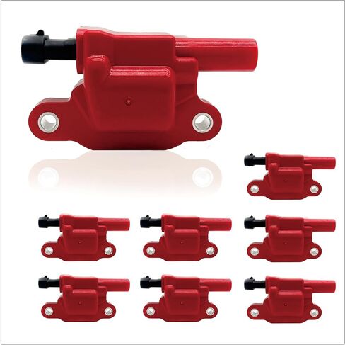 JAPISEN UF413 Ignition Coil Pack - Compatible with 5.3 V8 2007 2008 2009 2010 2011 Chevy Silverado 1500 Avalanche Tahoe Suburban GMC Yukon Sierra Coils 5.3L #12611424 set of 8 in Saudi Arabia