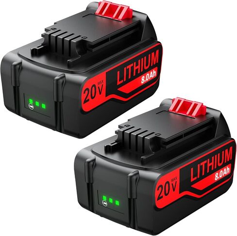 7.5Ah Replacement for Black and Decker 20V Lithium Battery Compatible for Black Decker 20V Battery LBXR20 LBX20 LB20 LB2X4020-OPE LBXR20B-2 LST300 LST220 2Packs in Kuwait