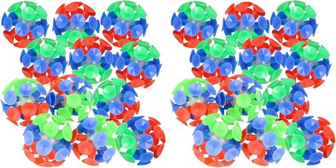 ArtCreativity Suction Ball Toys for Kids, Set of 12, Toss and Stick Balls with Mini Suction Cups, Tossing Toys for Indoor and Outdoor Play, Fun Birthday Party Favors for Boys and Girls in Saudi Arabia
