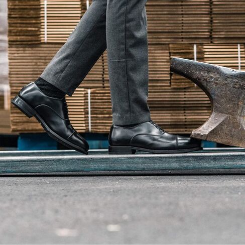 STEEL TOE EXECUTIVE SHOE CEO BLACK in Saudi Arabia