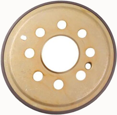 KarParts360 لسيارة تشيفي سبارك 2016-2022 عجلة تشغيل كرنك الإشعال | فضة | الصلب | 4.98 بوصة / 126.4 ملم القطر الخارجي | 122.4 ملم القطر الداخلي | سمك 0.04 بوصة in Saudi Arabia