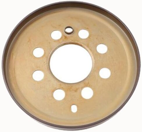KarParts360 لسيارة تشيفي إكوينوكس 2018-2024 عجلة تشغيل كرنك الإشعال | فضة | الصلب | 4.98 بوصة / 126.4 ملم القطر الخارجي | 122.4 ملم القطر الداخلي | سمك 0.04 بوصة in Saudi Arabia